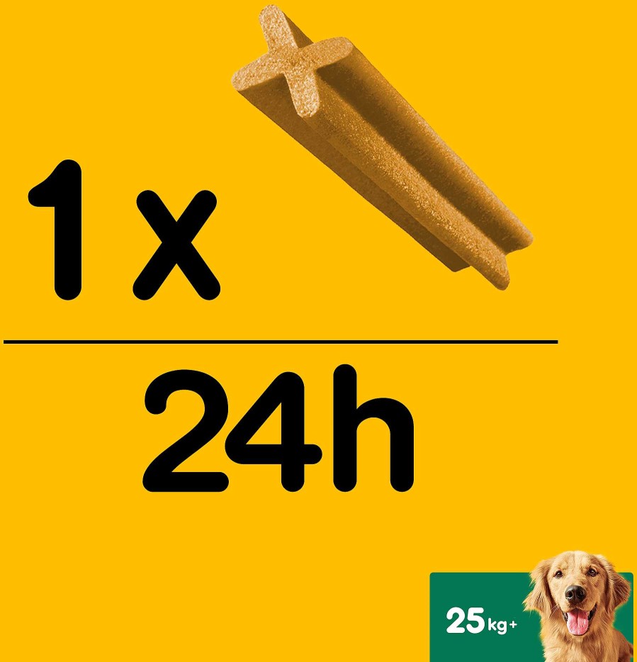 Perros Pedigree Higiene Dental | Pedigree Dentastix Snack Dental Para La Higiene Oral De Perros Grandes