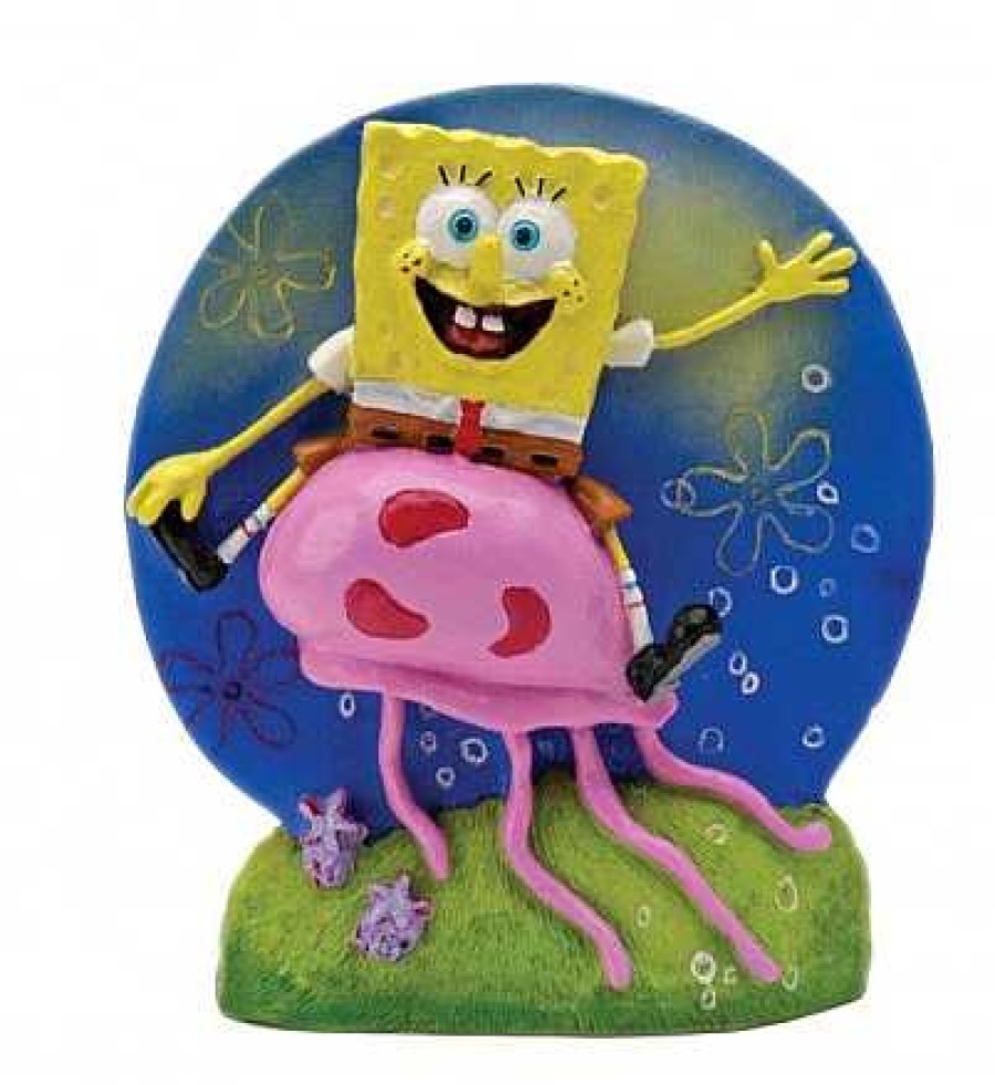 Peces Sandimas Adornos | Sandimas Figura Bob Esponja Para Acuarios Y Peceras