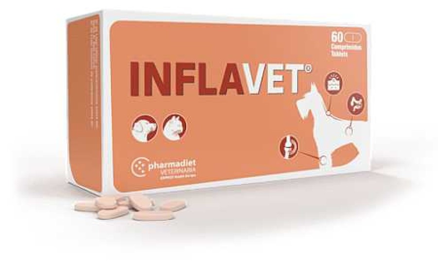 Gatos Farmadiet | Farmadiet Inflavet Antinflamatorio Articular Para Perros Y Gatos