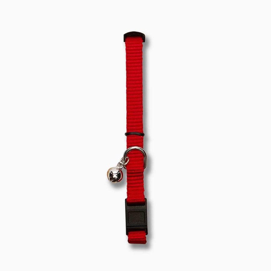 Gatos Catit Collares | Catit Collar Breakaway Unicolor Rojo