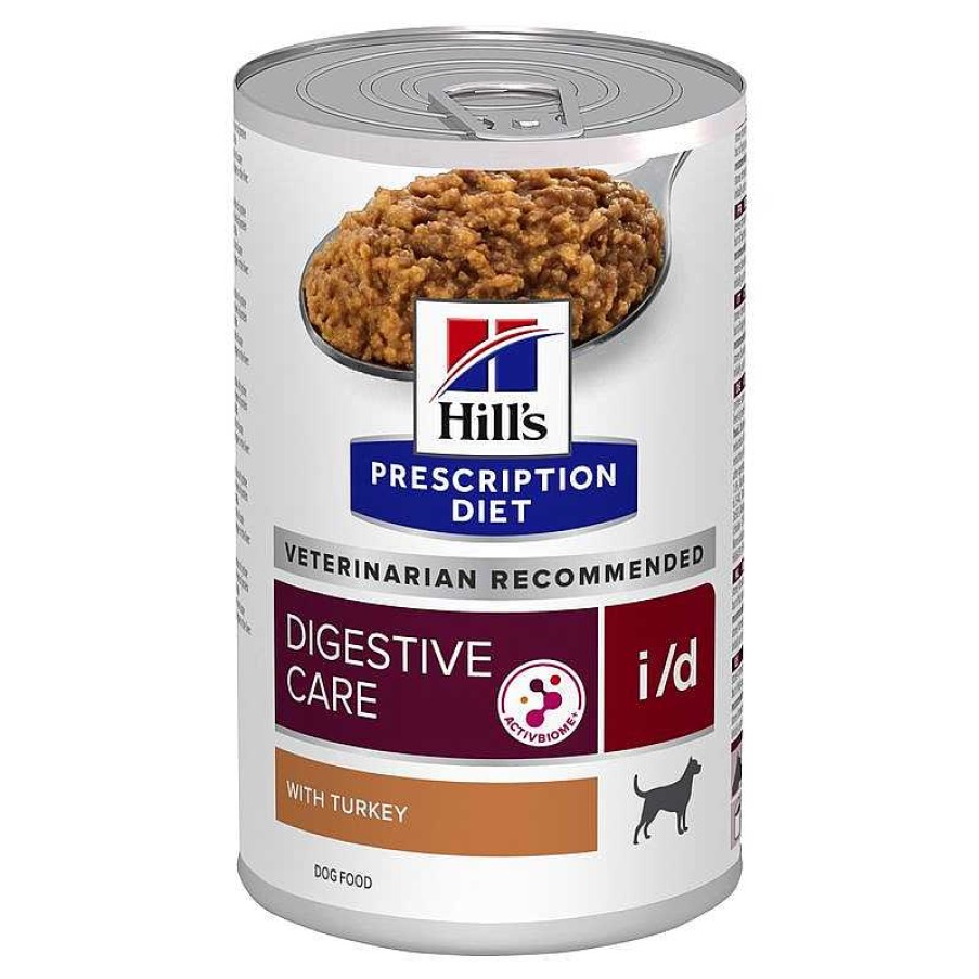 Perros Hill's Dieta Veterinaria | Hill'S Comida H Meda Prescription Diet I/D Digestive Care Biome De Pavo Para Perros