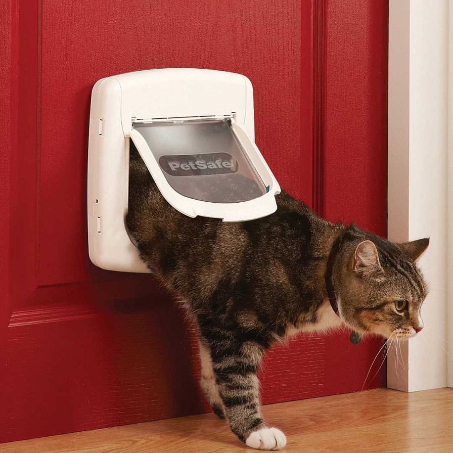 Gatos Petsafe | Petsafe Puerta Para Gatos Staywell Deluxe Magn Tica Serie 400