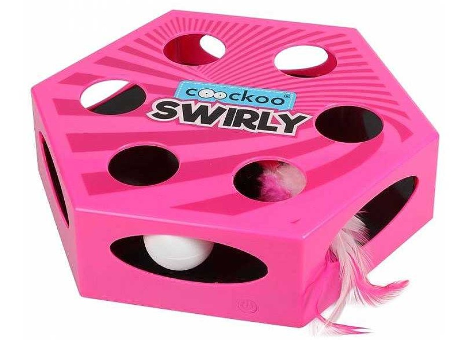 Gatos Coockoo De Inteligencia E Interactivos | Coockoo Juguete Interactivo Swirly Para Gatos