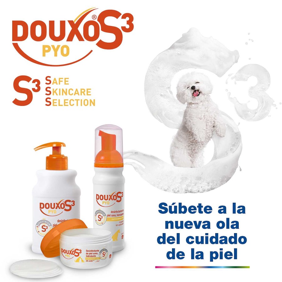 Gatos Douxo Limpieza Y Desinfecci N | Douxo Pyo Pads Discos De Algod N Para Perros Y Gatos