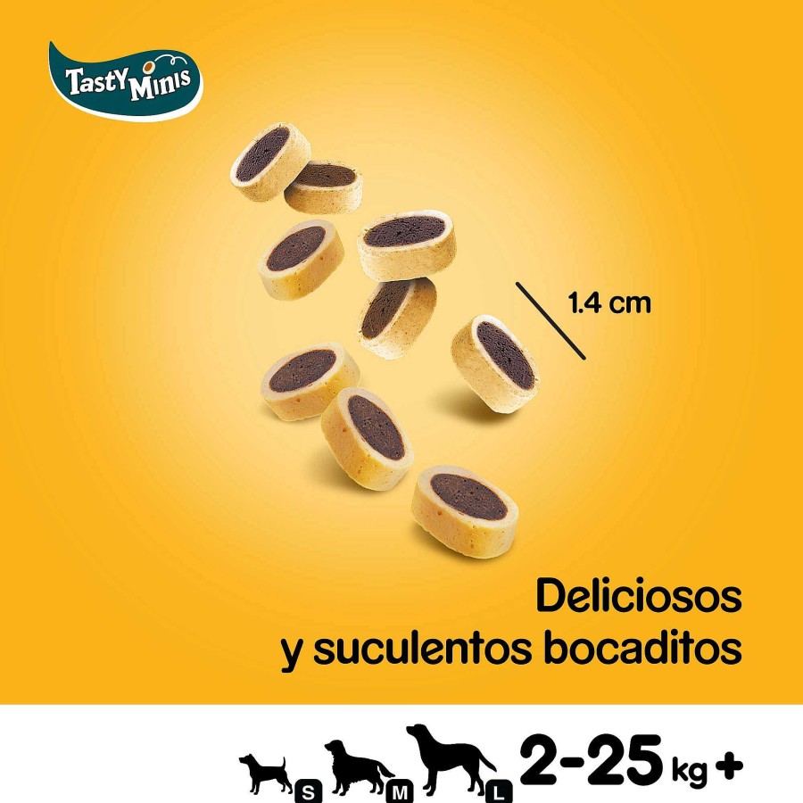 Perros Pedigree Galletas | Pedigree Tasty Mini Snacks Para Perros Sabor Queso Y Buey