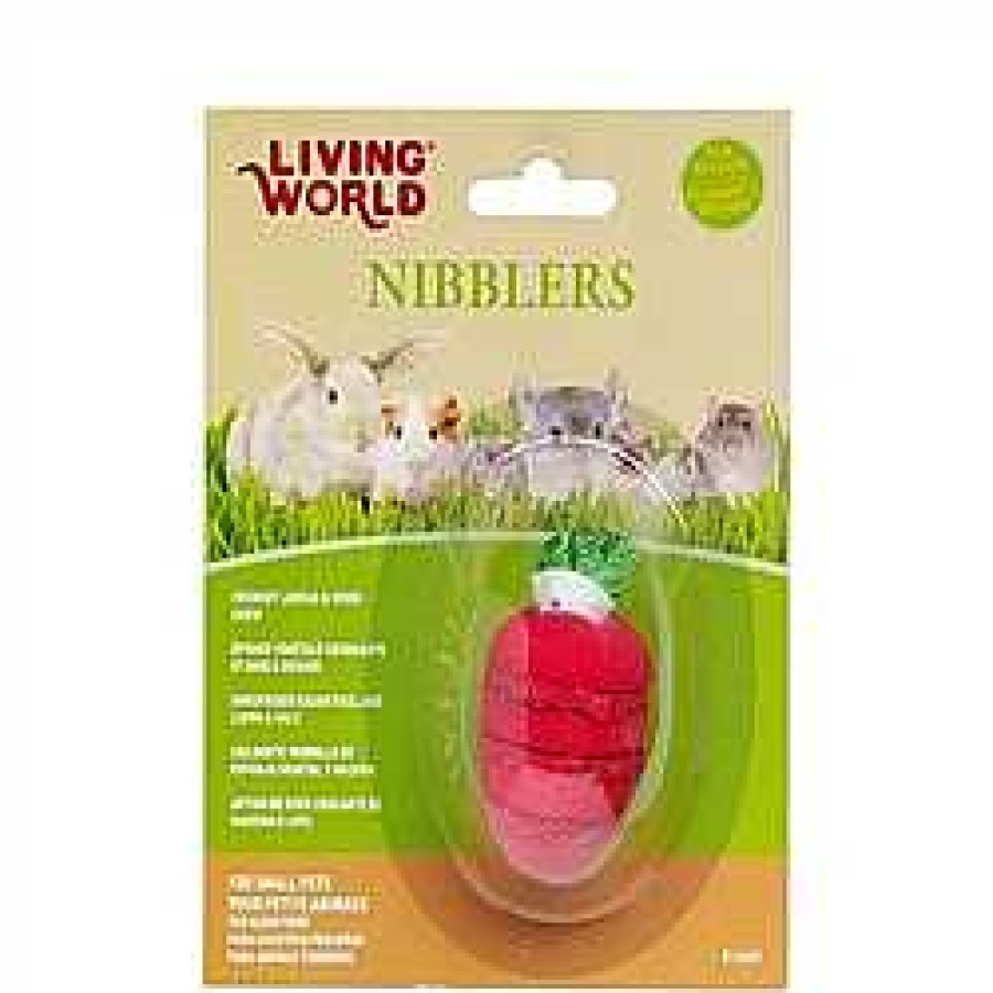 Roedores Living World Limpieza Para Jaulas | Living World Fresa Masticable Para Roedores