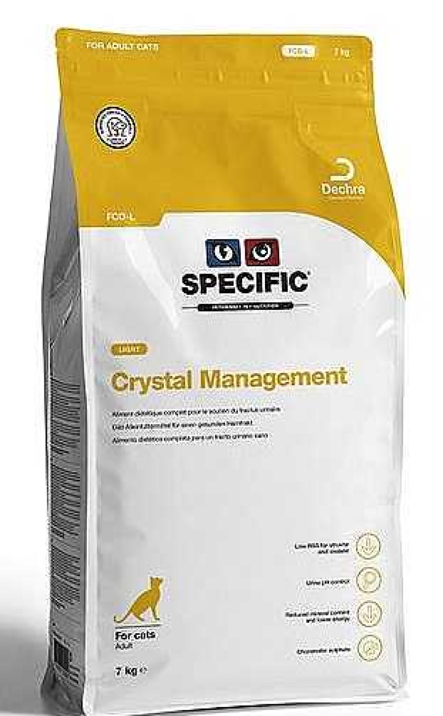 Gatos Specific Dieta Veterinaria | Specific Pienso Fcd-L Crystal Management Light Para Gatos