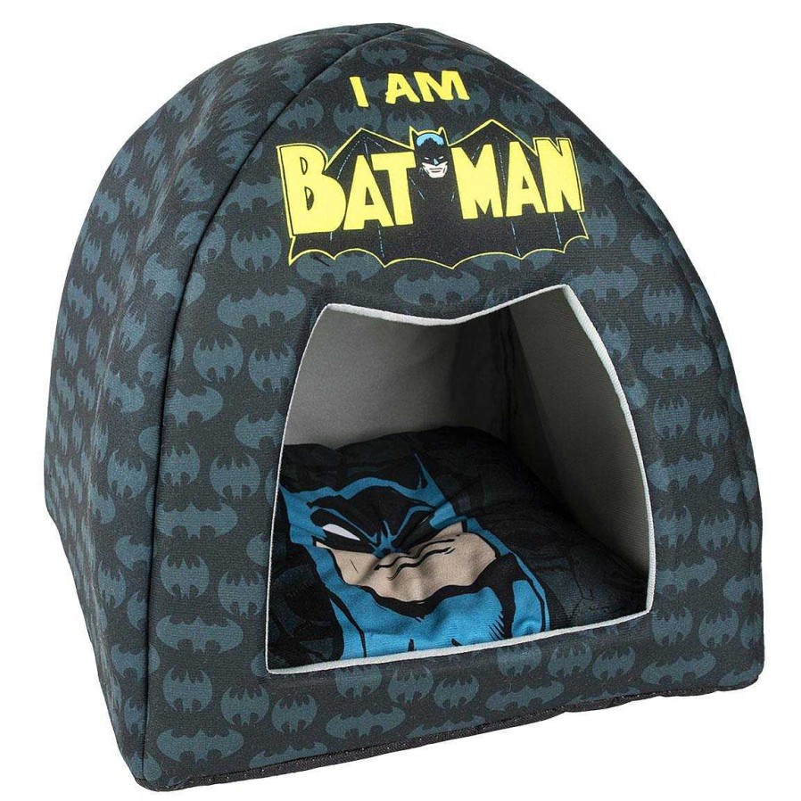 Gatos For Fan Pets Camas | For Fan Pets Cueva Cama Batman Para Perros Y Gatos