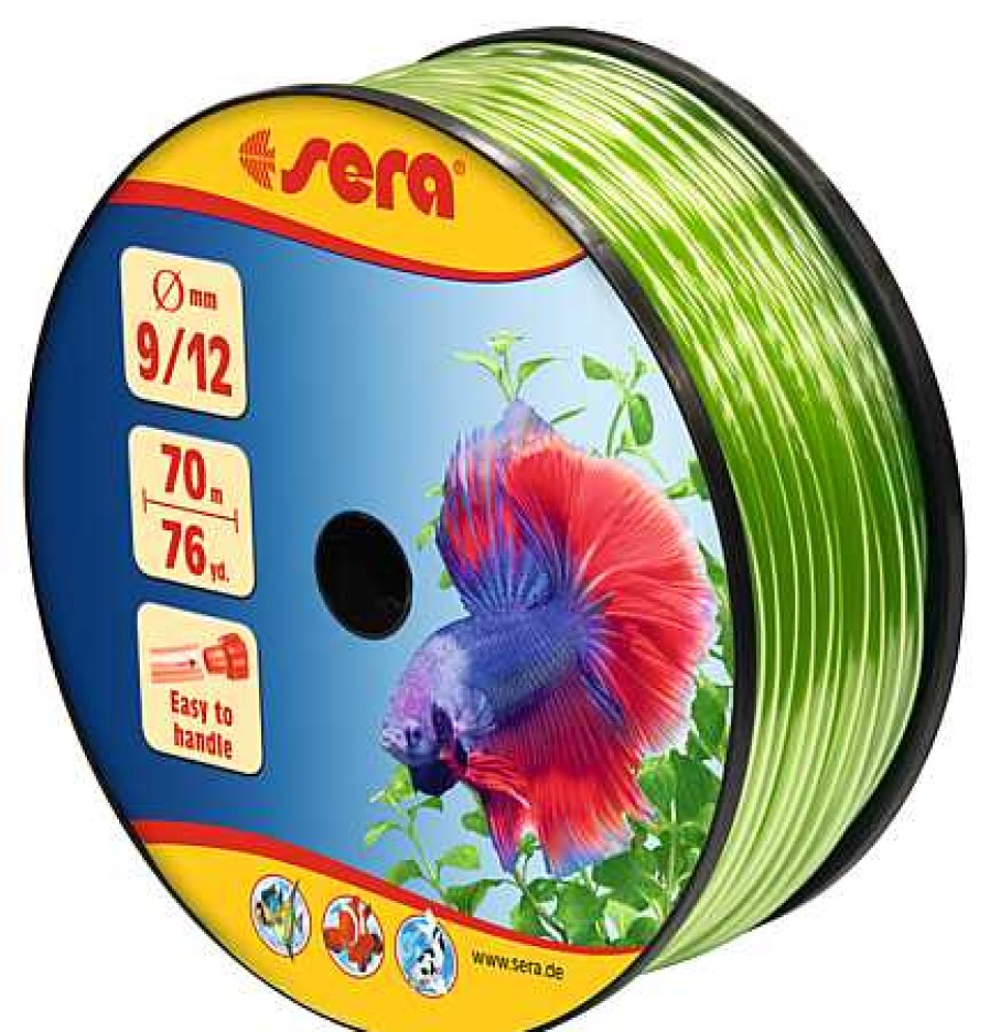 Peces Sera Tubos, Ventosas Y Clips | Sera Tubo De Agua 9/12 Mm X 70 M Verde