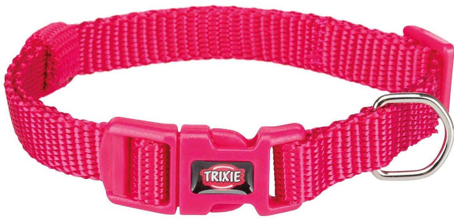 Perros Trixie Collares | Trixie Collar De Nylon New Premium Fucsia