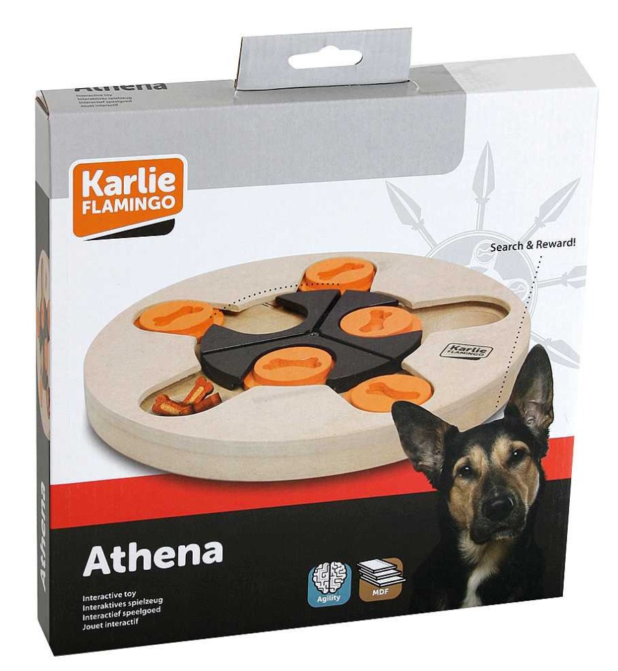 Perros Flamingo De Inteligencia E Interactivos | Flamingo Juguete De Inteligencia Madera Athena Para Perros