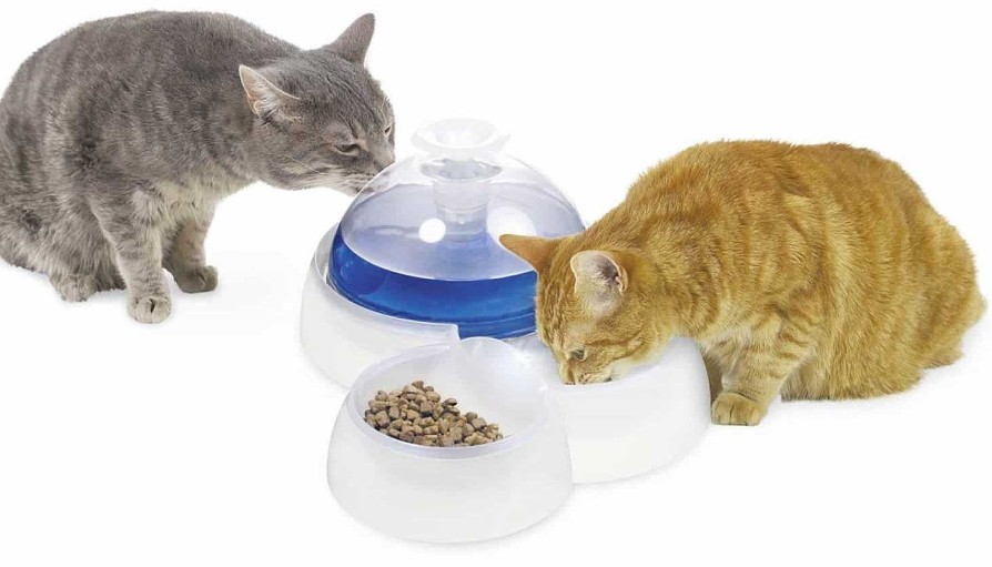 Gatos Catit Comederos Y Bebederos | Catit Bebedero Fuente Con Comedero