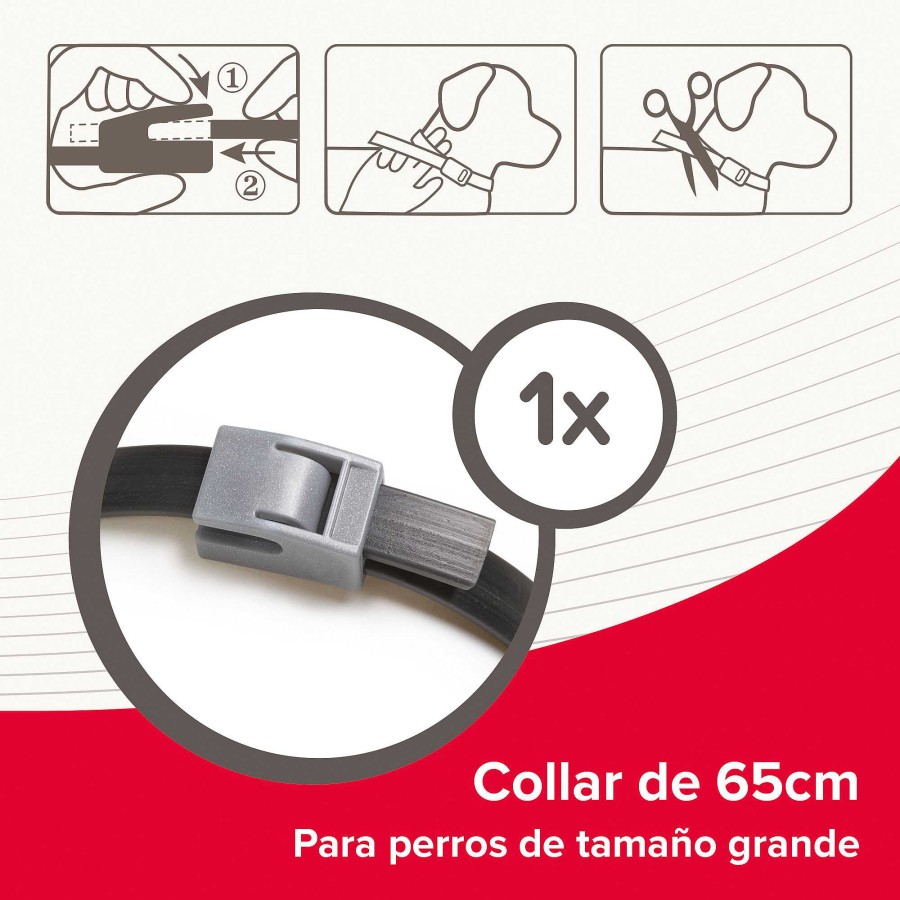 Perros Beaphar Collares | Beaphar Canishield Collar Antipar Sitos Para Perros Grandes (1,04 G)