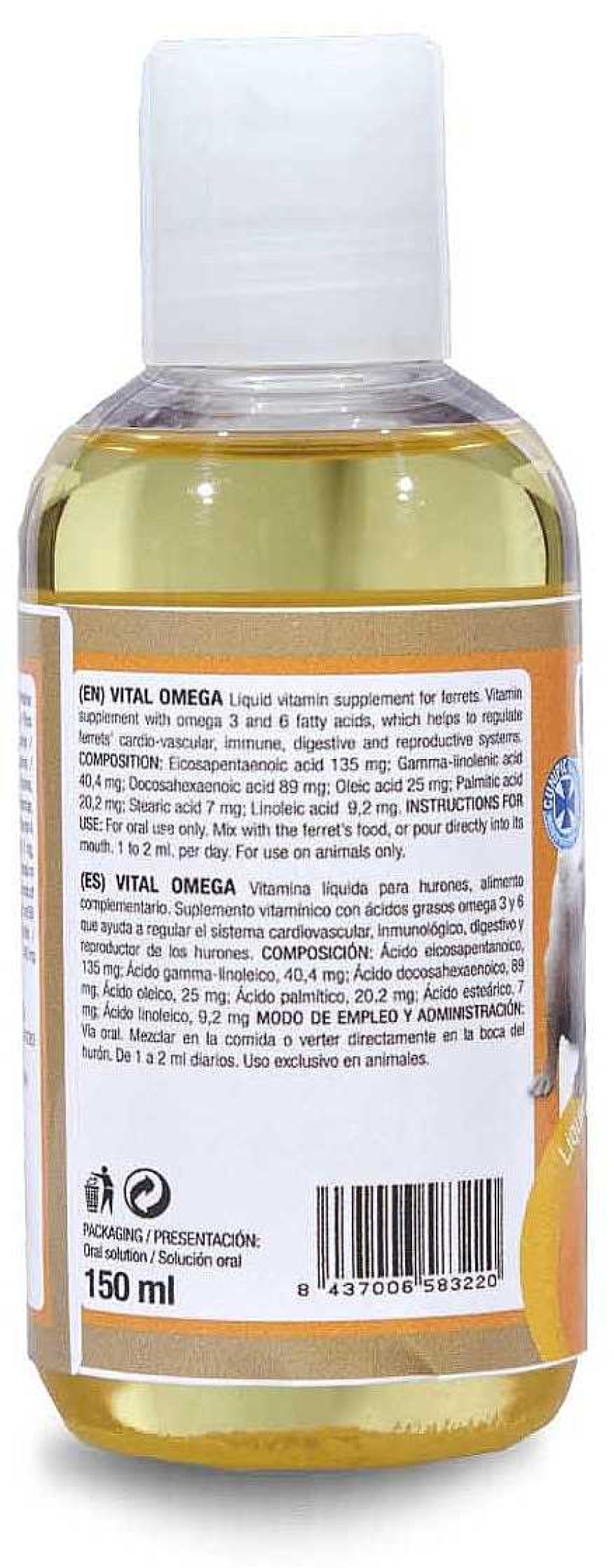 Roedores Cunipic | Cunipic Vital Omega Para Hurones