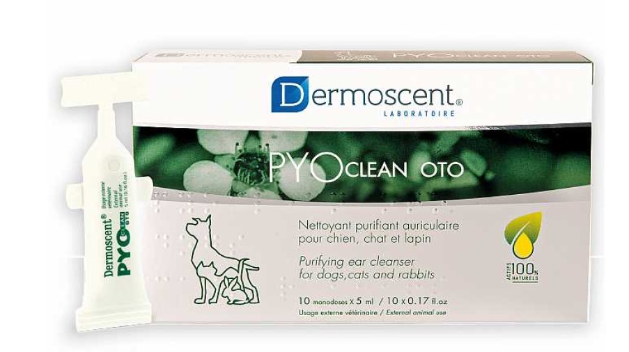 Perros Dermoscent Higiene Auricular | Dermoscent Limpiador Auricular Pyoclean® Oto