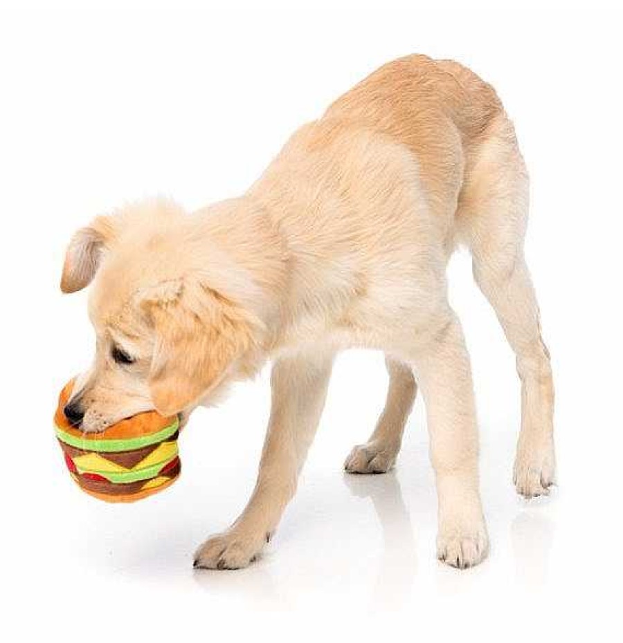 Perros FuzzYard Peluches | Fuzzyard Peluche Plush Toy Hamburger