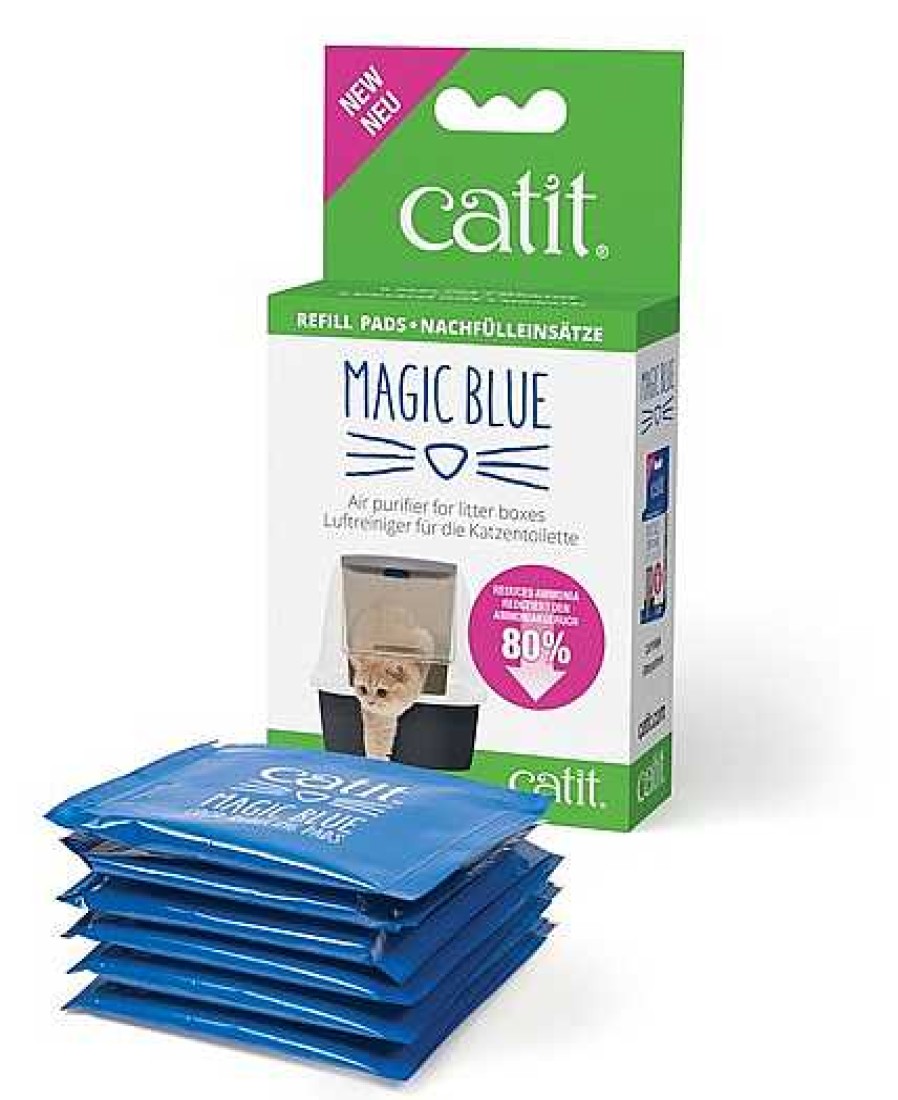 Gatos Catit Areneros | Catit Magic Blue Recambio Almohadillas