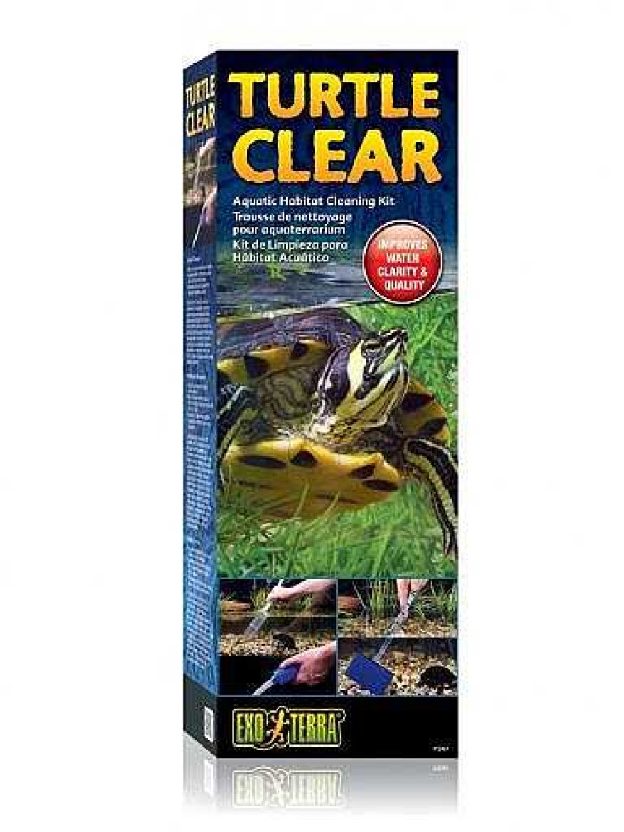 Reptiles Exo Terra Limpieza De Terrarios | Exo Terra Turtle Clear( Kit Limpieza)