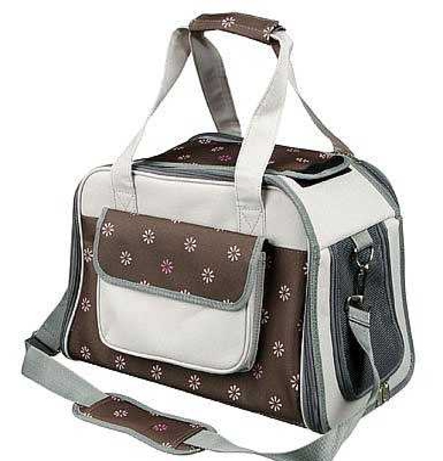 Perros Trixie Mochilas | Trixie Bolsa Transport N Libby Taup Y Gris