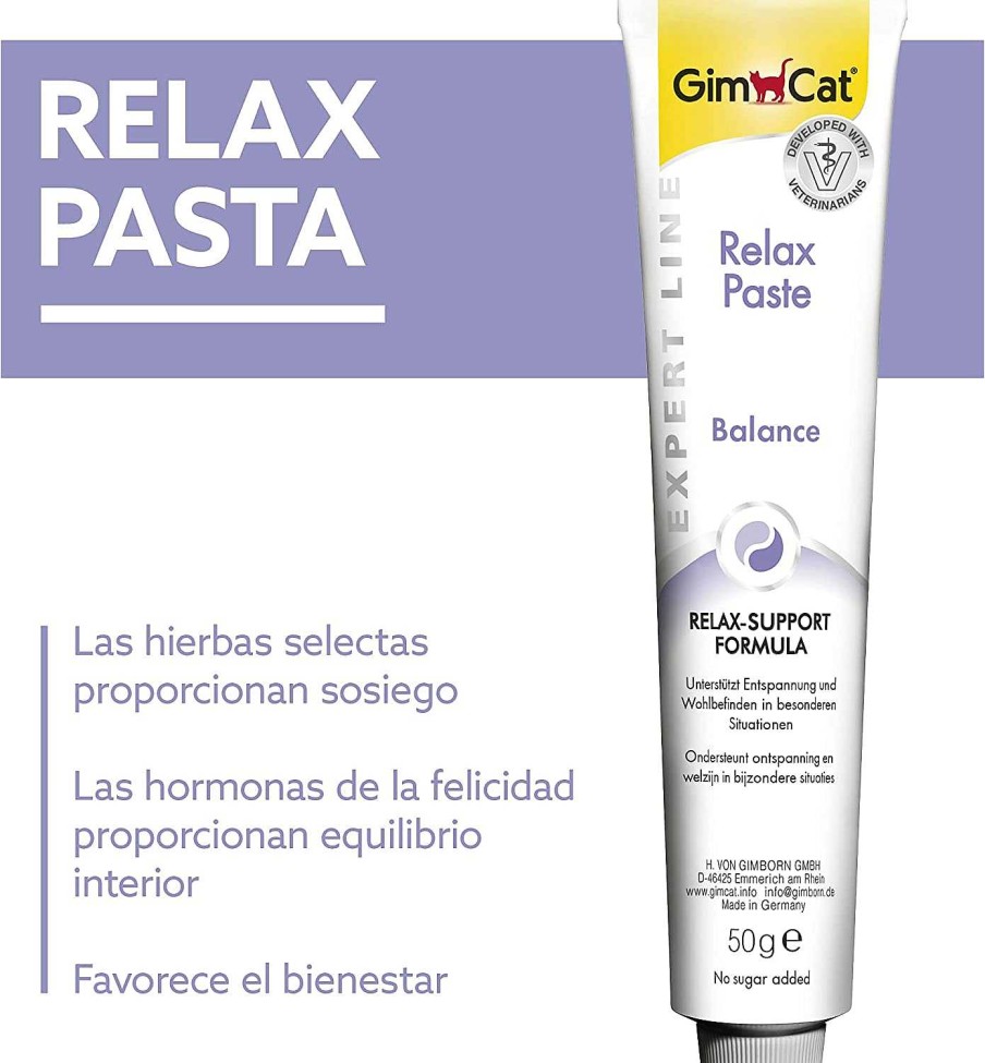 Gatos Gimcat | Gimcat Pasta Relax Expert Line Para Gatos