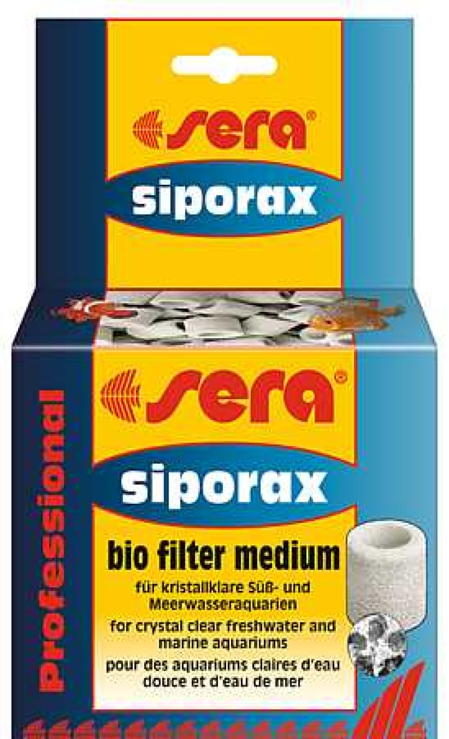 Peces Sera Material Filtrante | Sera Siporax Professional Material Filtrado