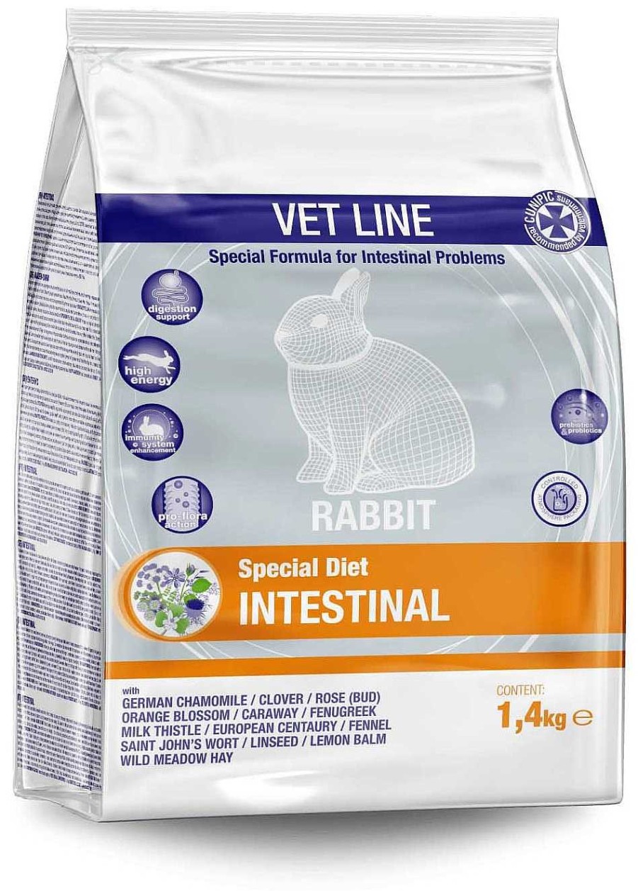 Roedores Cunipic | Cunipic Alimento Completo Vet Line Intestinal Para Conejos