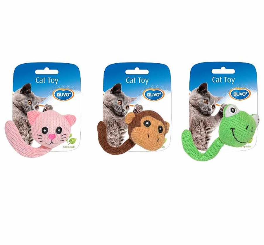 Gatos Duvo Plus Peluches Y Plumas | Duvo Plus Peluche Con Cola Y Catnip Para Gatos