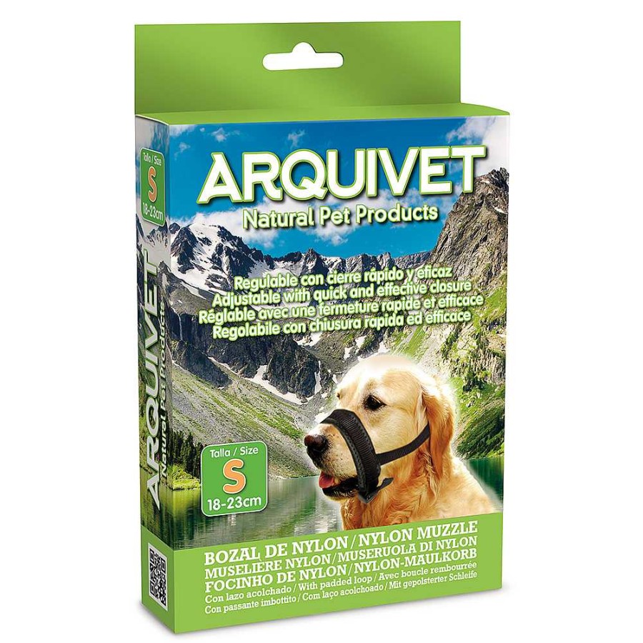 Perros Arquivet Bozales | Arquivet Bozal Nylon Con Lazo Acolchado