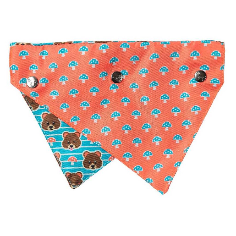 Perros FuzzYard Complementos | Fuzzyard Bandana Fuzz Bear Para Perros