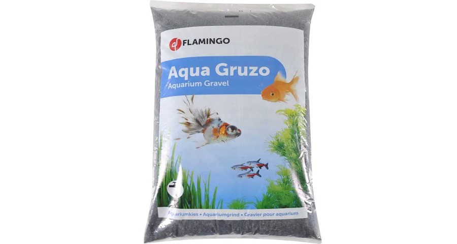 Peces Flamingo Gravillas Y Arenas | Flamingo Grava Negra Para Acuarios