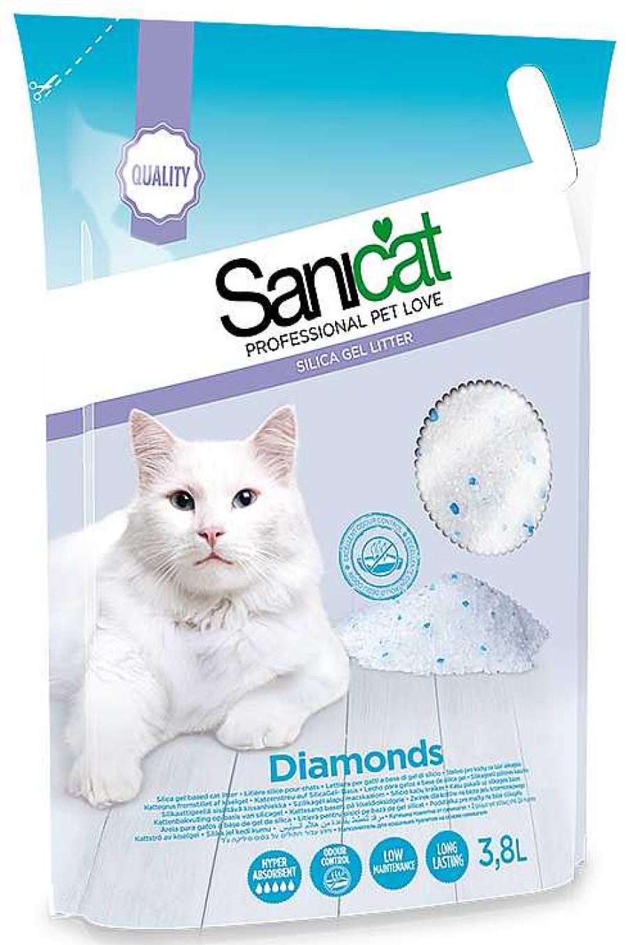 Gatos Sanicat Arenas | Sanicat Arena De S Lice Diamonds Sin Perfume