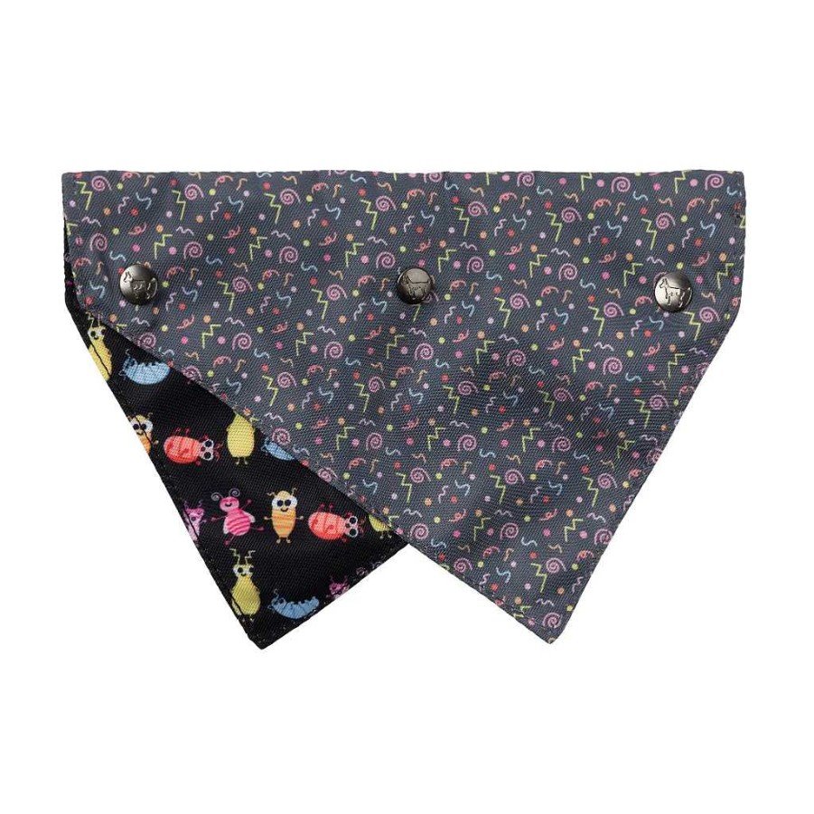 Perros FuzzYard Complementos | Fuzzyard Bandana Bed Bugs Para Perros