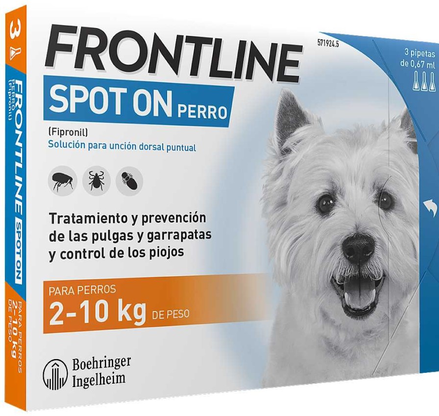 Perros Frontline Pipetas | Frontline Pipetas Spot On Para Perros De 2-10 Kg