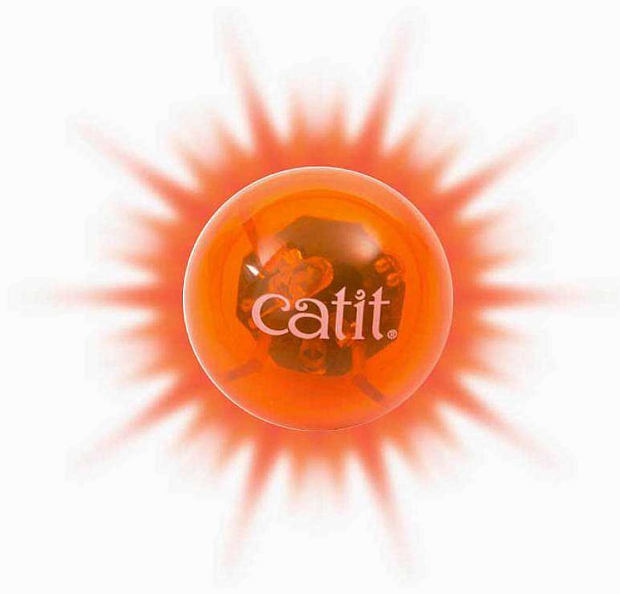 Gatos Catit Movimiento | Catit Senses 2.0 Fireball Pelota Con Luz