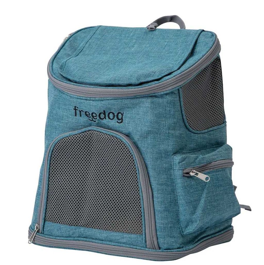 Perros Freedog Mochilas | Freedog Mochila Makalu Azul Cielo Para Perros Y Gatos