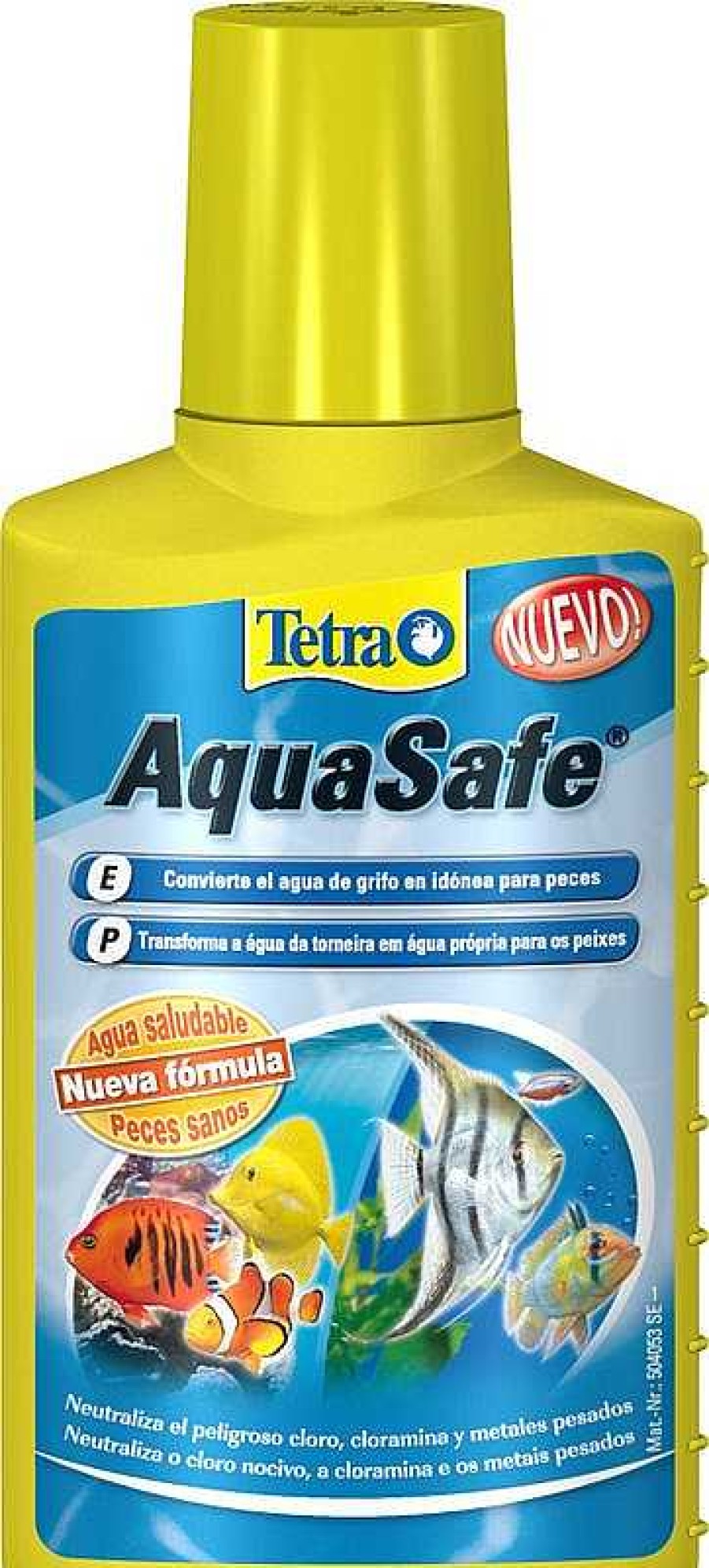 Peces Tetra Mantenimiento Del Agua | Tetra Aquasafe Acondicionador Para Agua De Acuarios