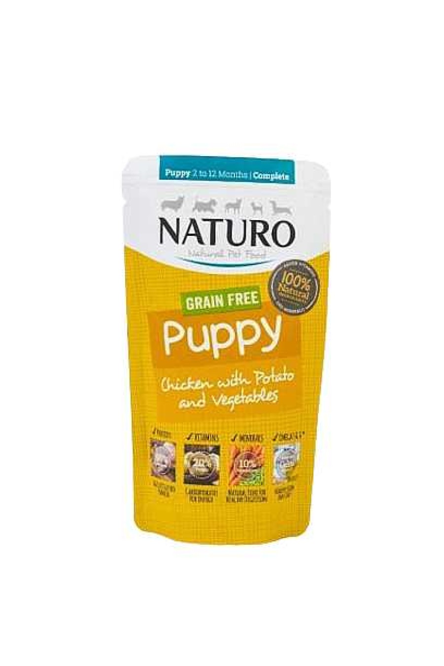 Perros Naturo Comida H Meda | Naturo Comida H Meda Puppy Grain Free De Pollo Y Patatas Para Cachorros