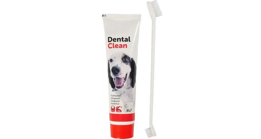 Perros Flamingo Higiene Bucodental | Flamingo Kit Dental De Cepillo Y Pasta Dent Frica Para Perros