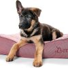 Perros Hunter Camas | Hunter Cama Rectangular Acolchada Lancaster Roja