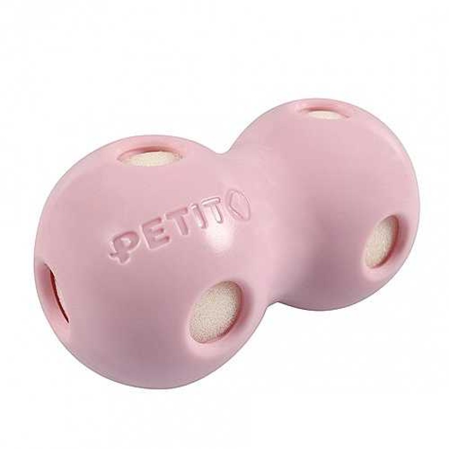 Perros Petit Acu Ticos | Petit Juguete Aqu Tico Coco Rosa Para Cachorro