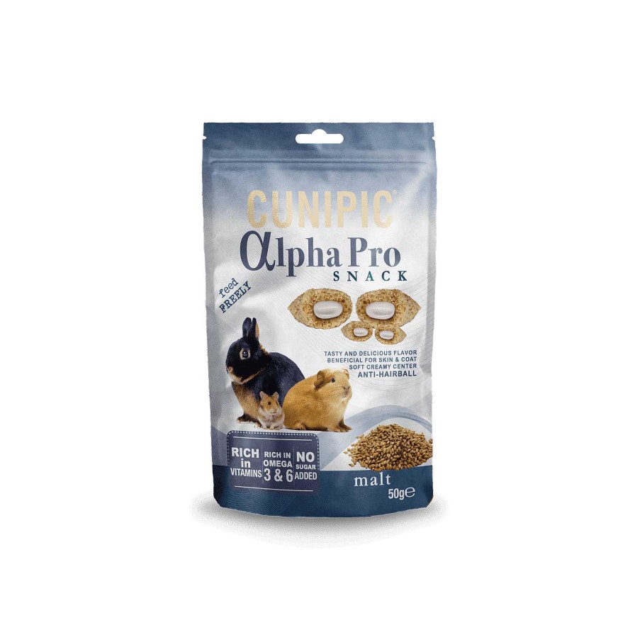 Roedores Cunipic | Cunipic Snacks Alpha Pro De Malta Para Roedores