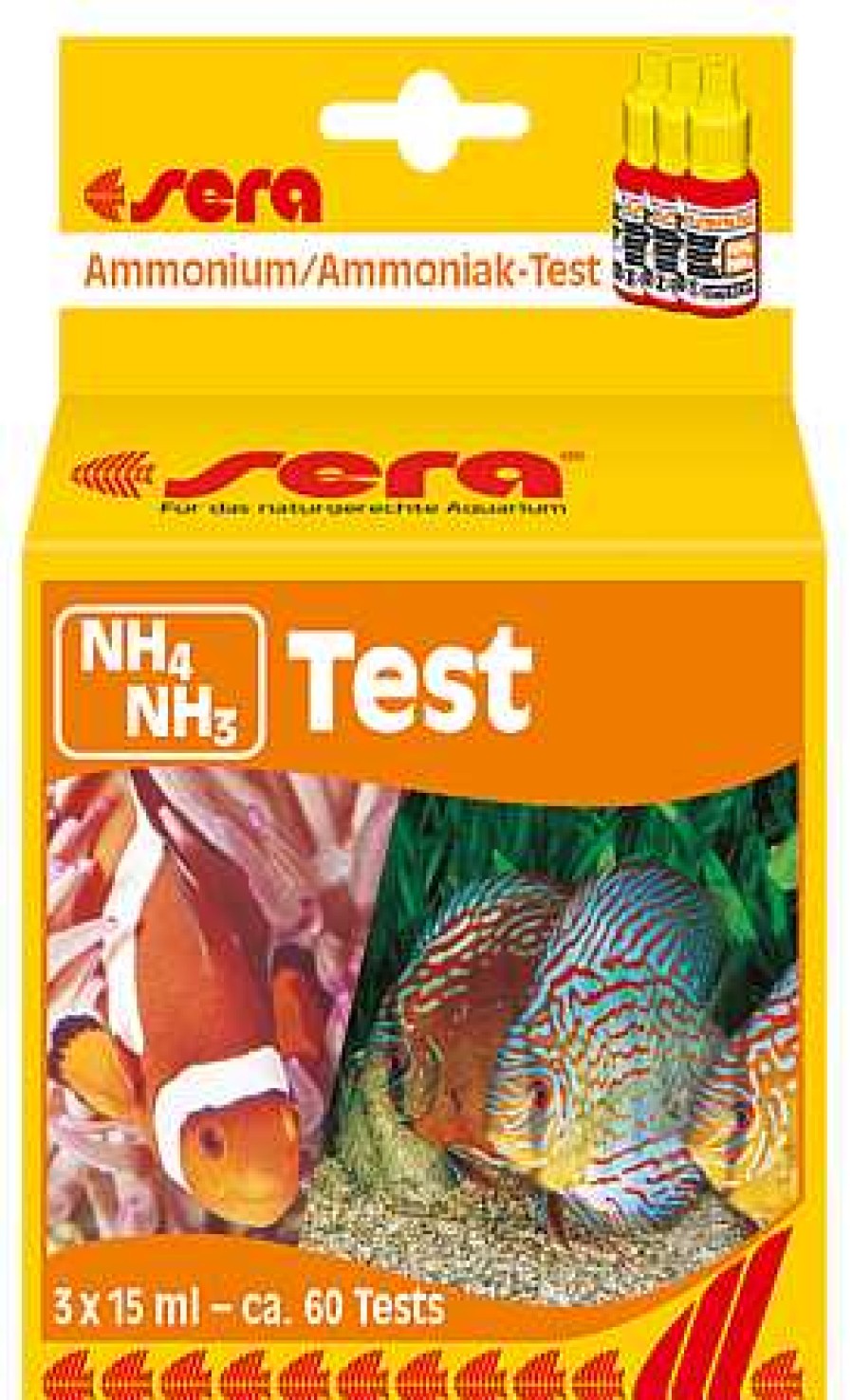 Peces Sera Test | Sera Test De Amonio/Amon Aco ( Nh4,Nh3)