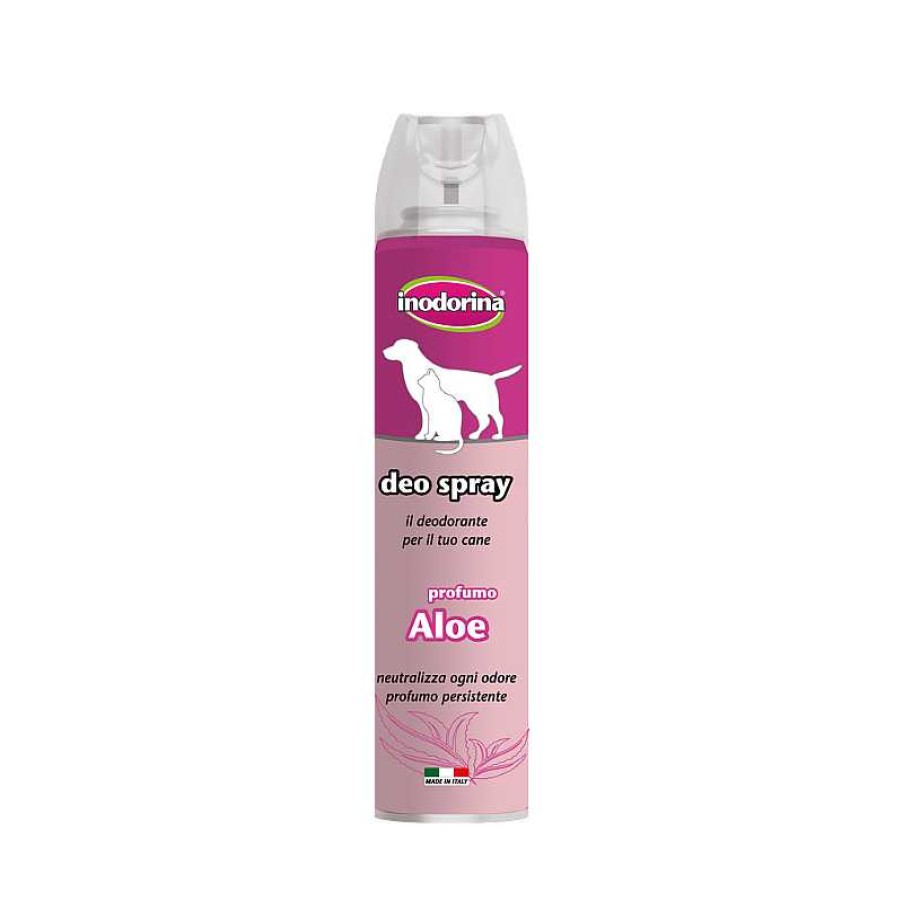 Perros Inodorina Desodorizantes | Inodorina Spray Desodorante De Aloe Vera Para Perros Y Gatos