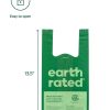 Perros Earth Rated Sanitarios Y Recoge Excrementos | Earth Rated 12 Bolsas Con Asas Sin Perfume