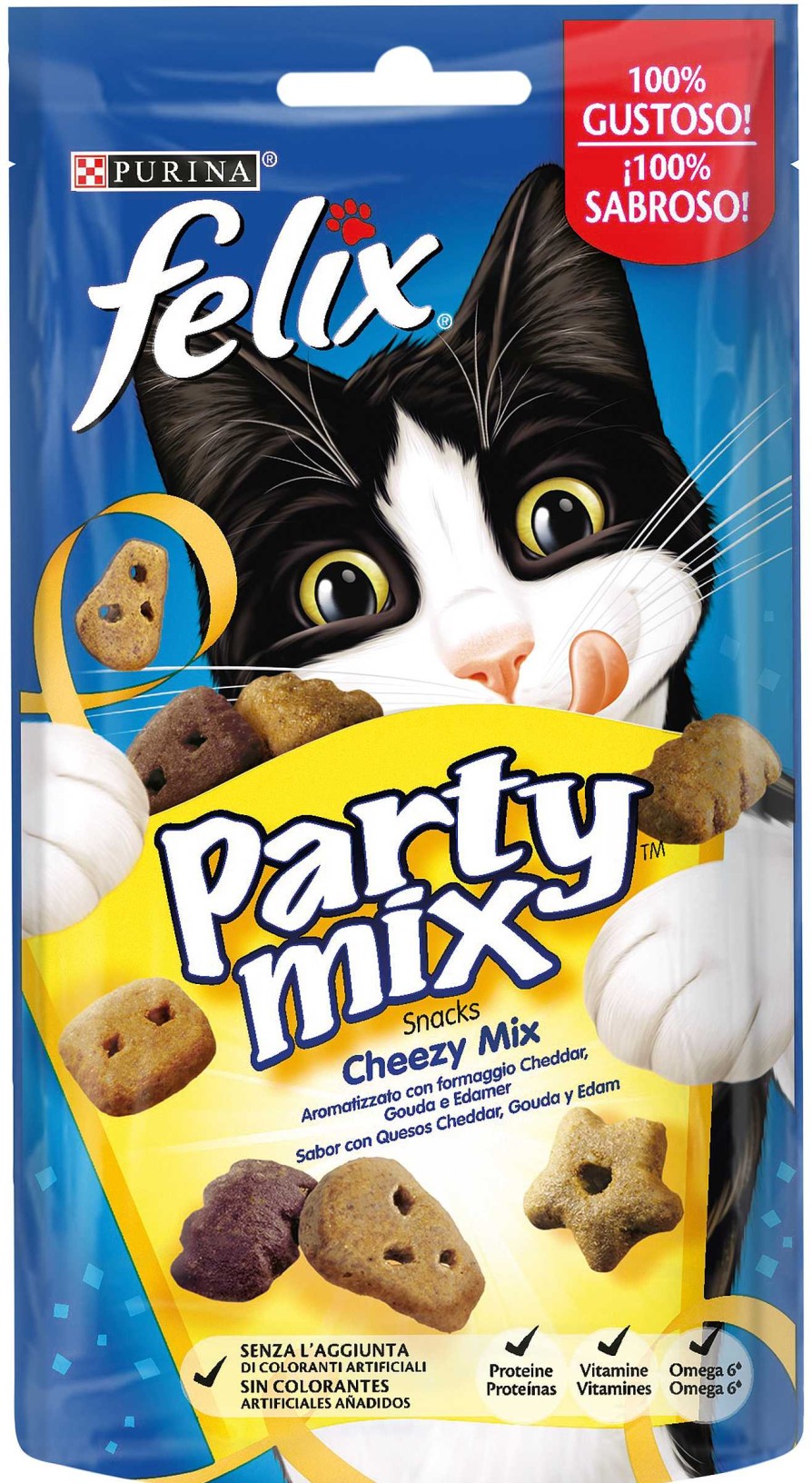 Gatos Felix Galletas | Felix Party Mix Cheezy