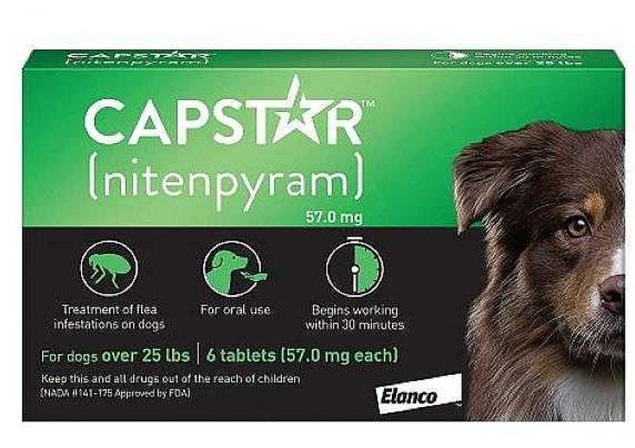 Perros Elanco Internos | Elanco Capstar Comprimidos Para Perros Grandes (57 Mg)