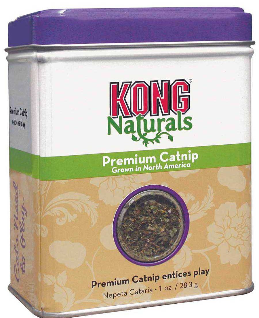 Gatos KONG | Kong Naturals Premium Catnip 1 Onza