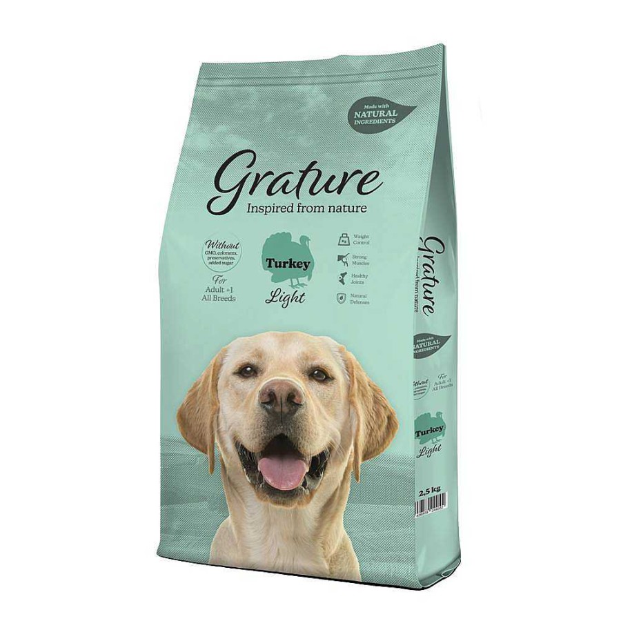 Perros Grature Pienso | Grature Pienso Light De Pavo Para Perros Adultos