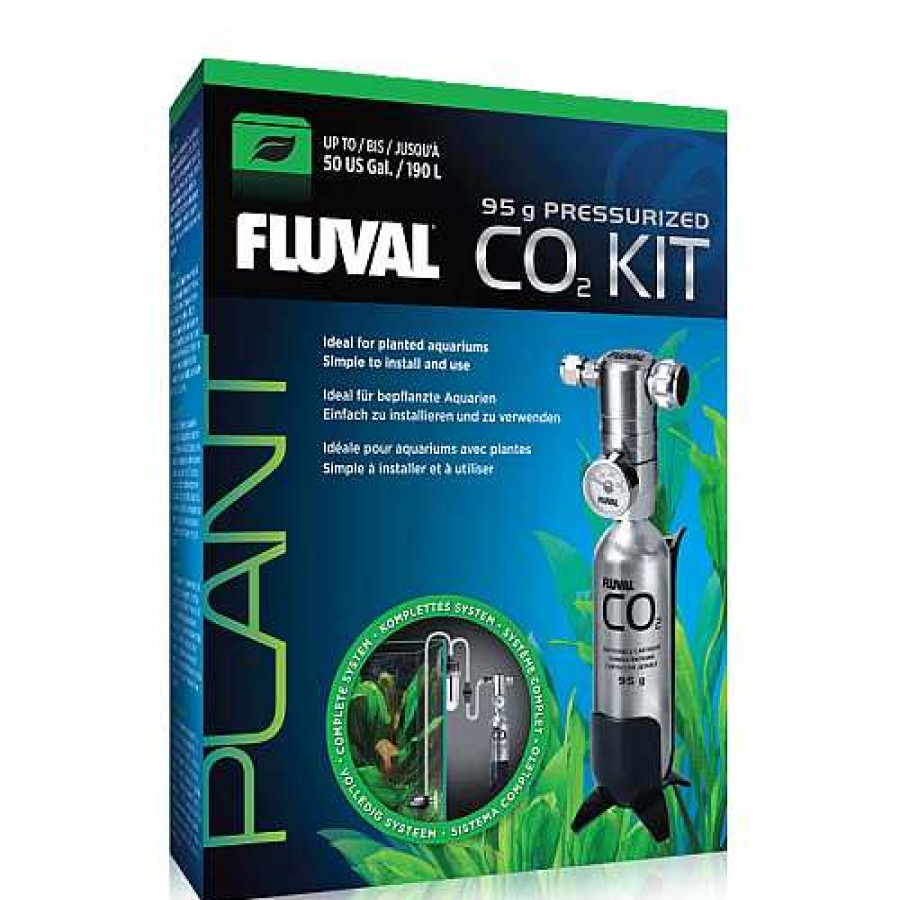 Peces Fluval Mantenimiento Del Agua | Fluval Co2 Kit Presurizado 95G Para 200L