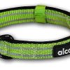 Perros Alcott Collares | Alcott Collar Explorer Adventure Reflectante Verde